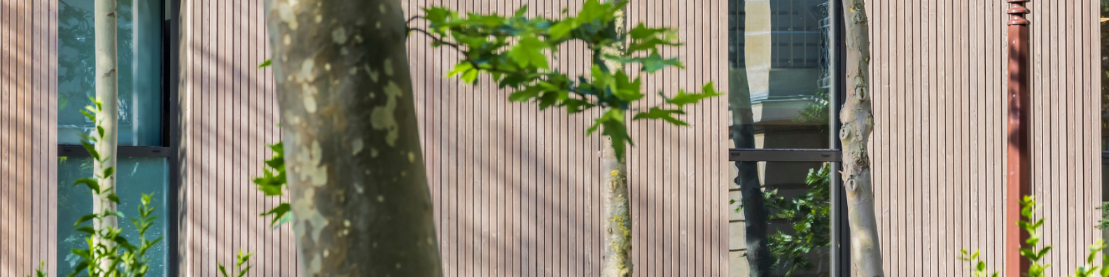 Bardage bois faux claire-voie – Esthétique ajourée | SIVALBP