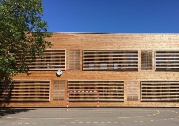 Bardage bois faux claire-voie – Esthétique ajourée | SIVALBP