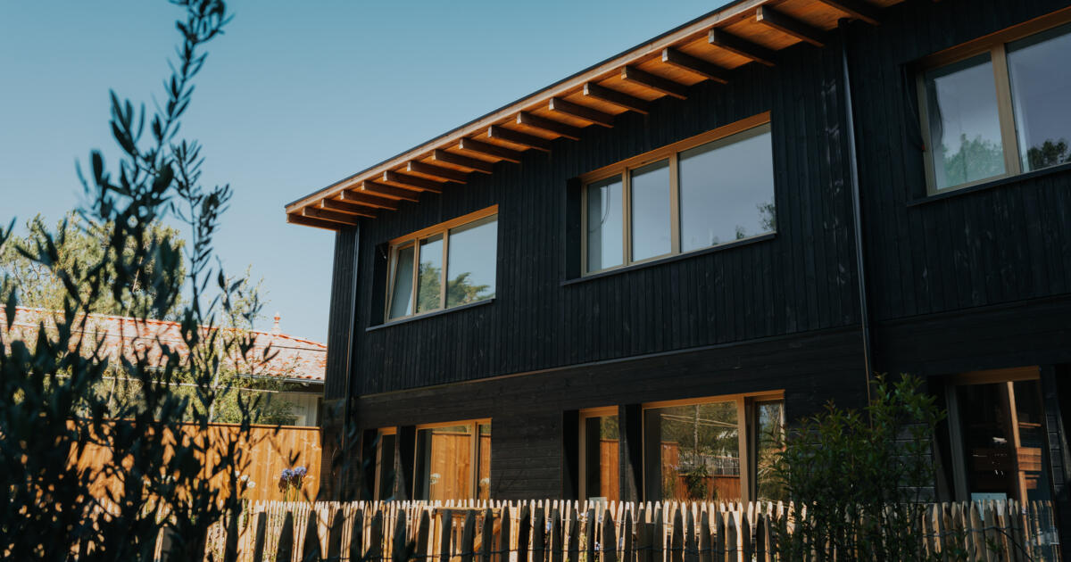 Realizations of wood cladding commercial & individual building | Sivalbp