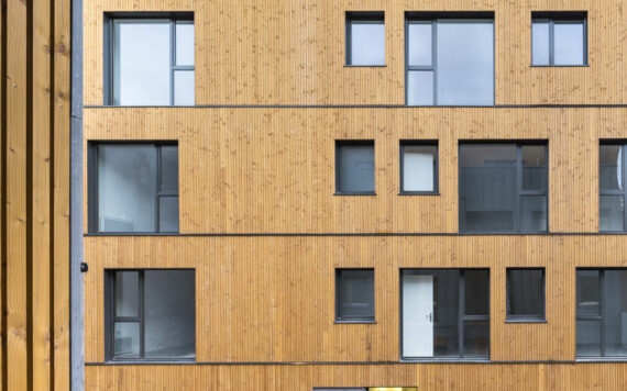 WOOD CLADDING FOR COLLECTIVE HOUSING « LES DOUGLAS REI HABITAT » – LES LILAS (93)