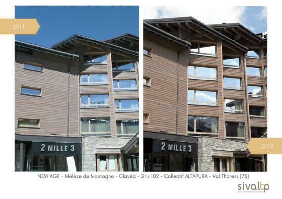 Evolution of the Special Mountain Larch Wood cladding, NEW AGE range.