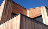 Maison bardage bois en Western Red Cedar