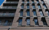 Wood cladding in Larch