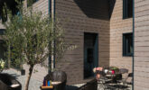 Wood cladding in Larch
