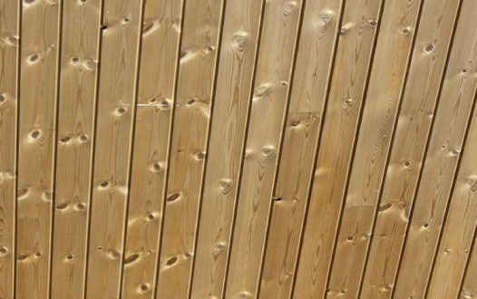 EcoThermo Nordic Pine wood cladding, Authentic range