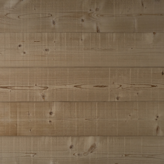 Nordic spruce wood panelling, the Steamwood range (12% dry)
